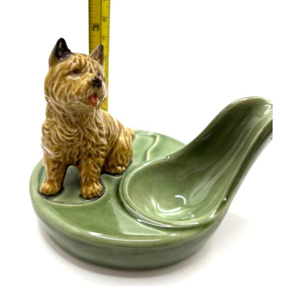 Vintage WADE England Cairn Terrier Porcelain Ornamental Pipe Rest - Picture 7 of 8
